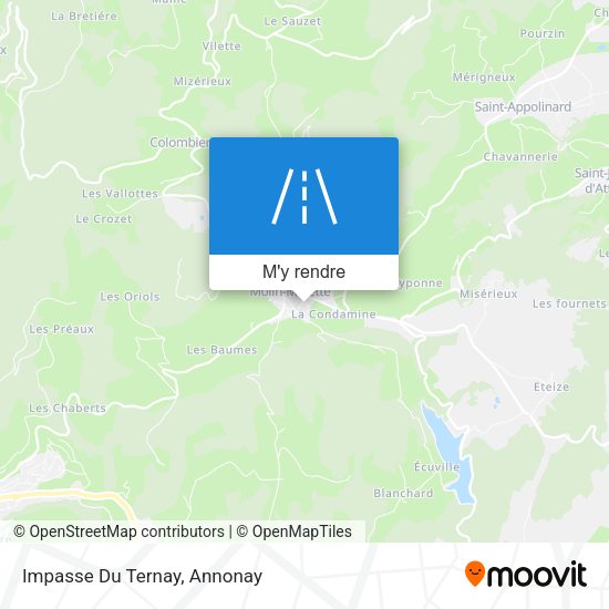 Impasse Du Ternay plan
