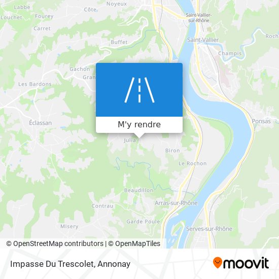 Impasse Du Trescolet plan
