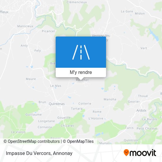 Impasse Du Vercors plan