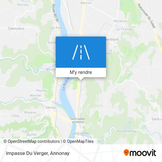 Impasse Du Verger plan