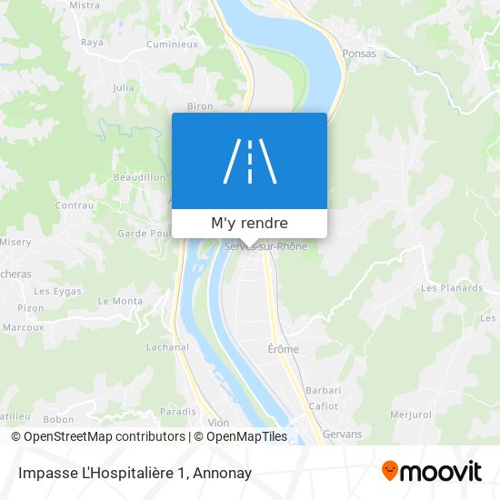 Impasse L'Hospitalière 1 plan