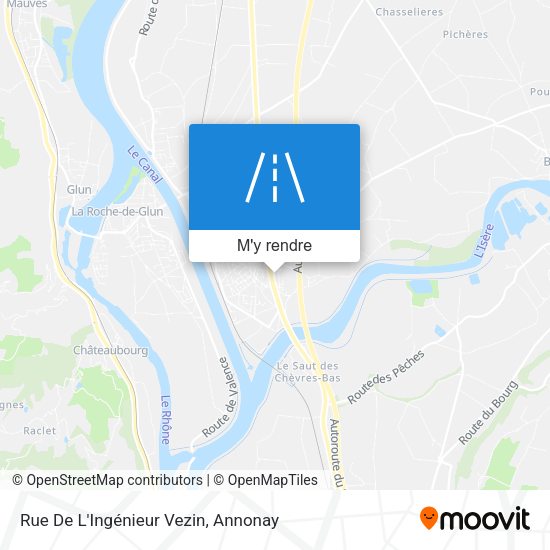 Rue De L'Ingénieur Vezin plan