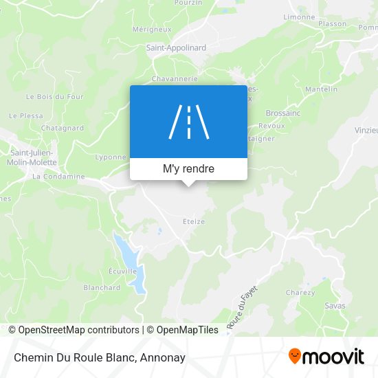 Chemin Du Roule Blanc plan