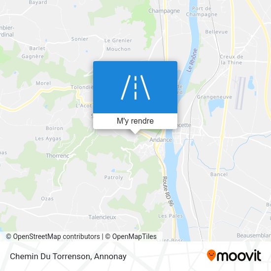 Chemin Du Torrenson plan