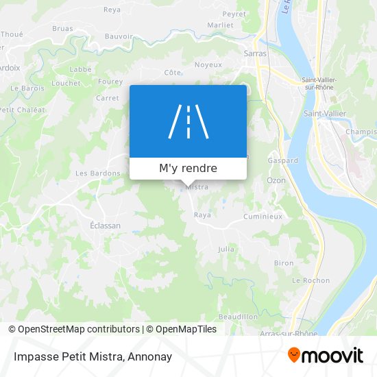 Impasse Petit Mistra plan