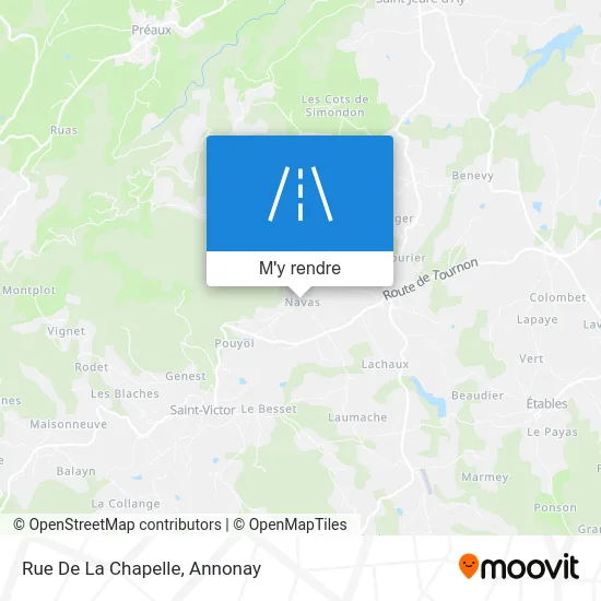 Rue De La Chapelle plan