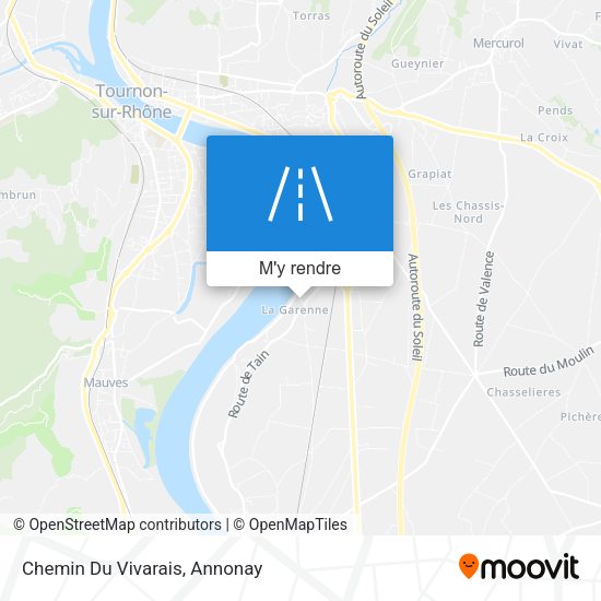 Chemin Du Vivarais plan