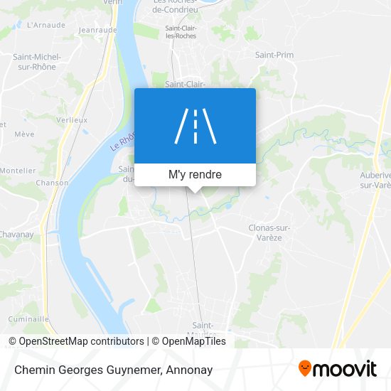Chemin Georges Guynemer plan