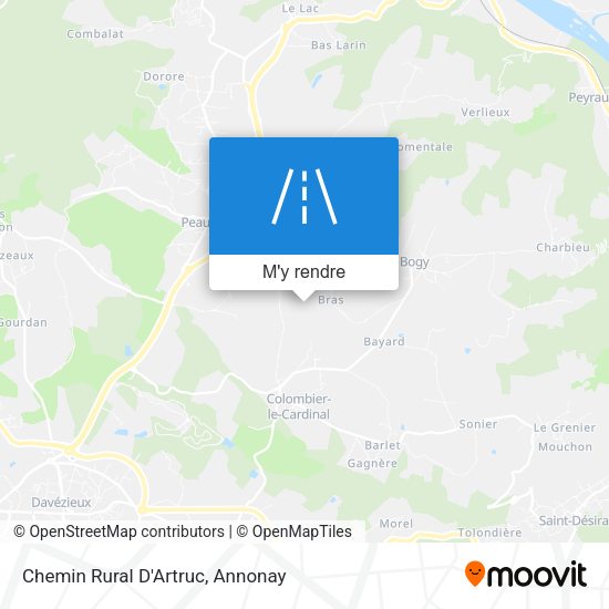Chemin Rural D'Artruc plan