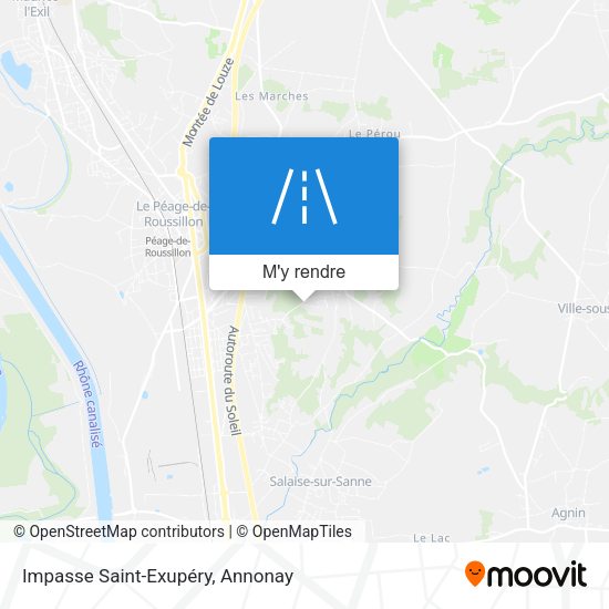 Impasse Saint-Exupéry plan