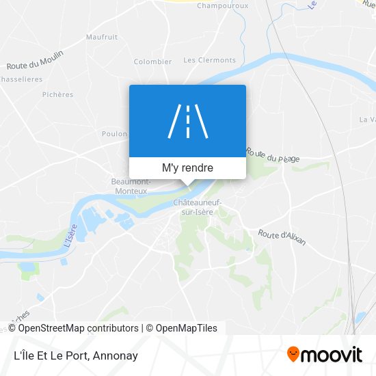 L'Île Et Le Port plan