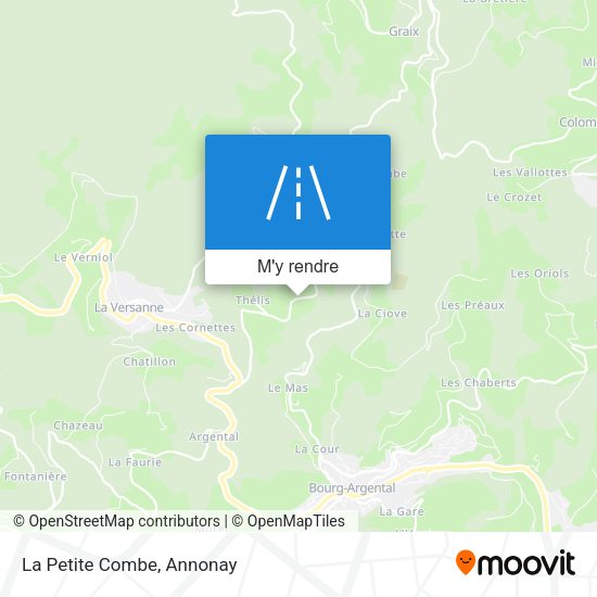 La Petite Combe plan