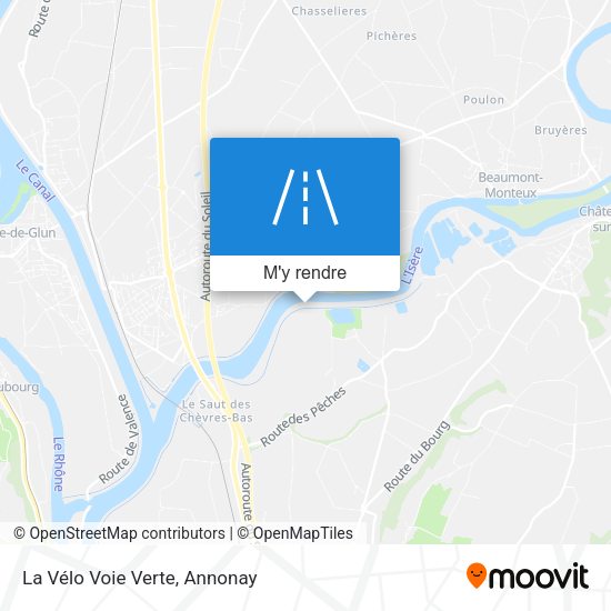 La Vélo Voie Verte plan