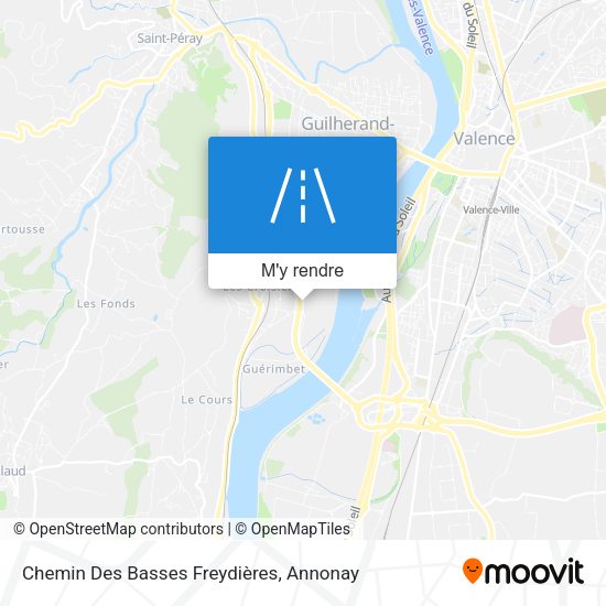 Chemin Des Basses Freydières plan