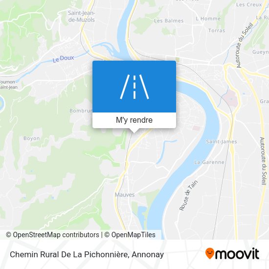 Chemin Rural De La Pichonnière plan