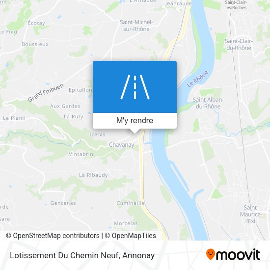 Lotissement Du Chemin Neuf plan