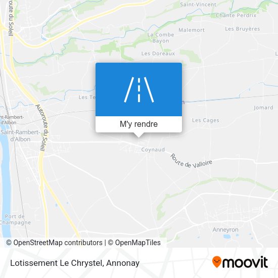 Lotissement Le Chrystel plan