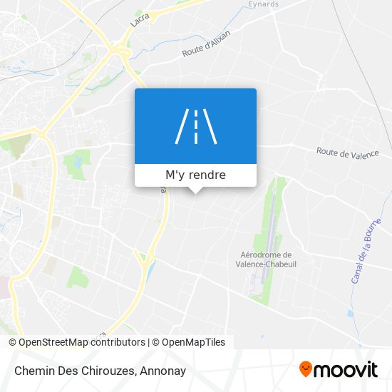 Chemin Des Chirouzes plan