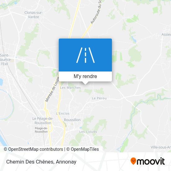 Chemin Des Chênes plan