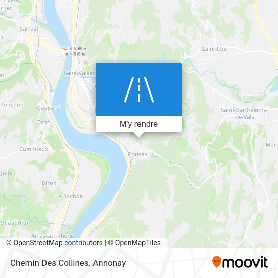 Chemin Des Collines plan