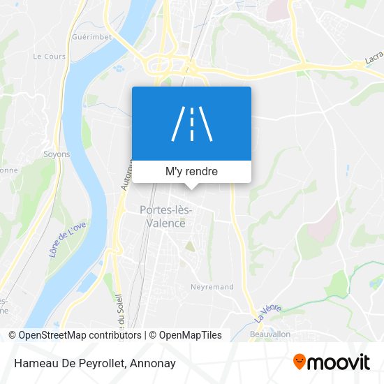 Hameau De Peyrollet plan