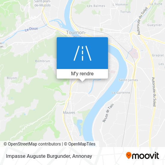 Impasse Auguste Burgunder plan
