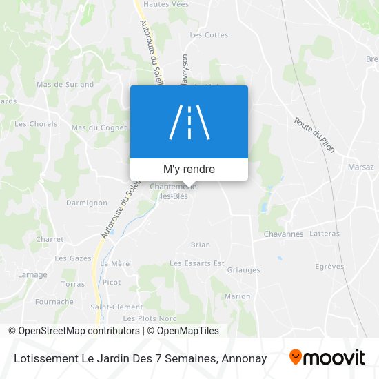 Lotissement Le Jardin Des 7 Semaines plan