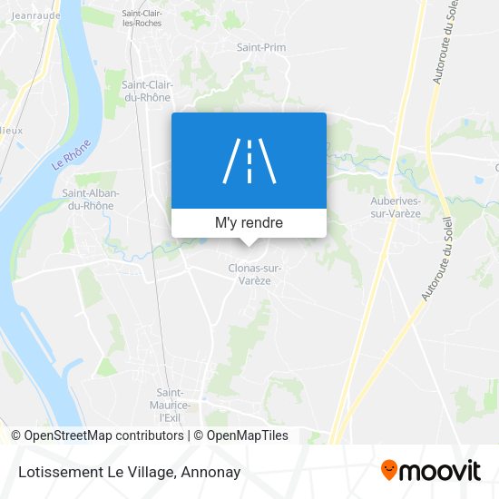 Lotissement Le Village plan