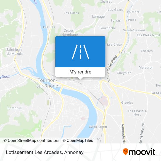 Lotissement Les Arcades plan