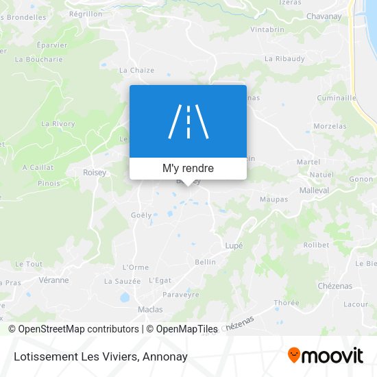 Lotissement Les Viviers plan