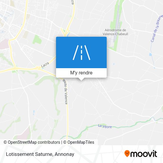 Lotissement Saturne plan