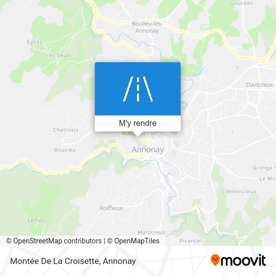 Montée De La Croisette plan