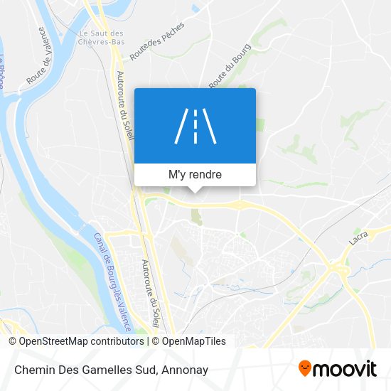 Chemin Des Gamelles Sud plan