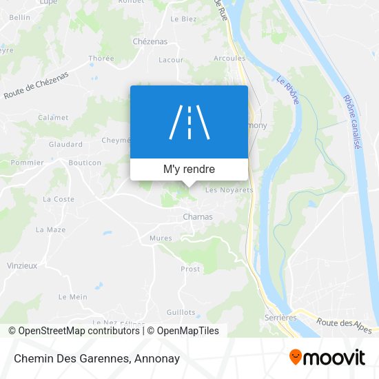 Chemin Des Garennes plan