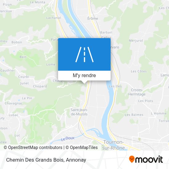Chemin Des Grands Bois plan
