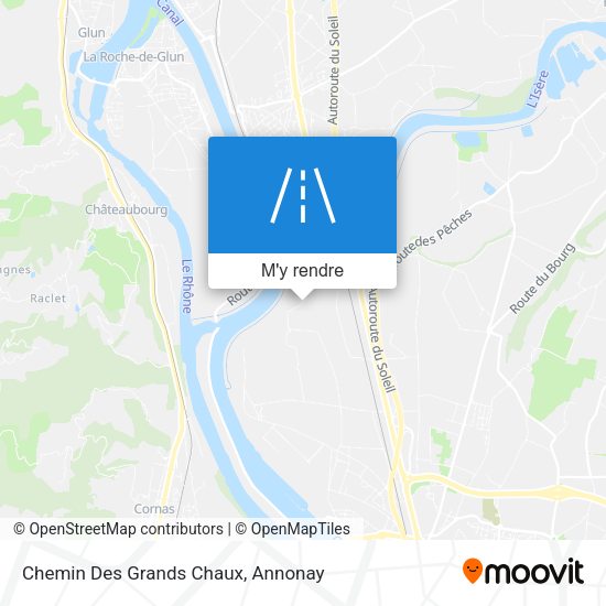 Chemin Des Grands Chaux plan