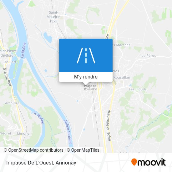 Impasse De L'Ouest plan