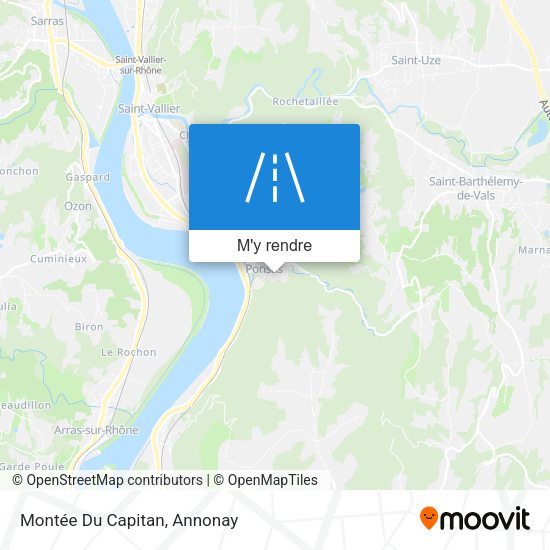Montée Du Capitan plan