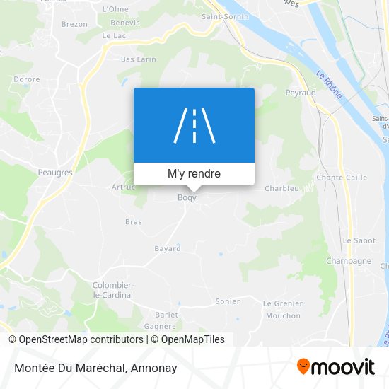 Montée Du Maréchal plan