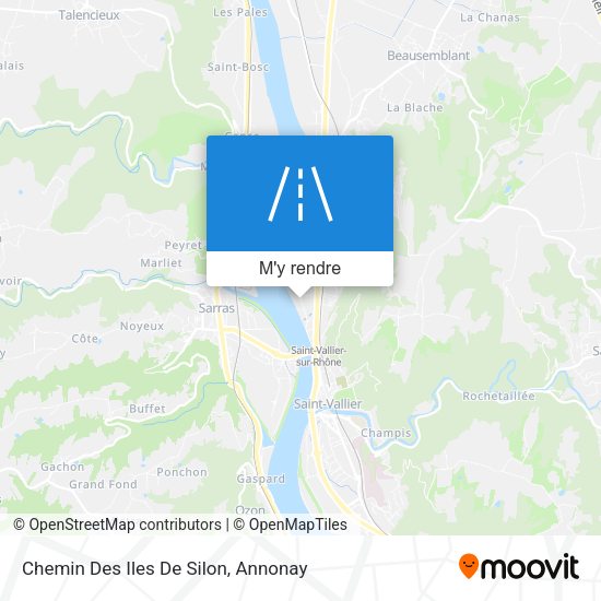 Chemin Des Iles De Silon plan