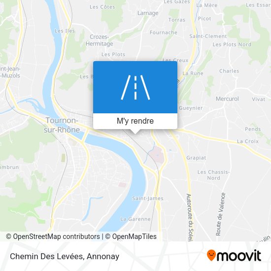 Chemin Des Levées plan