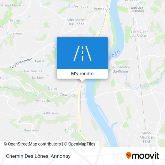 Chemin Des Lônes plan