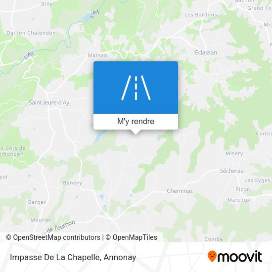 Impasse De La Chapelle plan