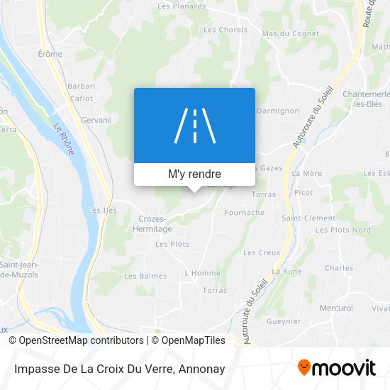 Impasse De La Croix Du Verre plan