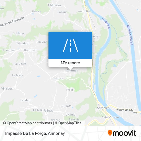 Impasse De La Forge plan