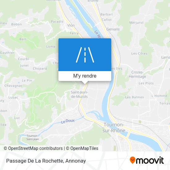 Passage De La Rochette plan