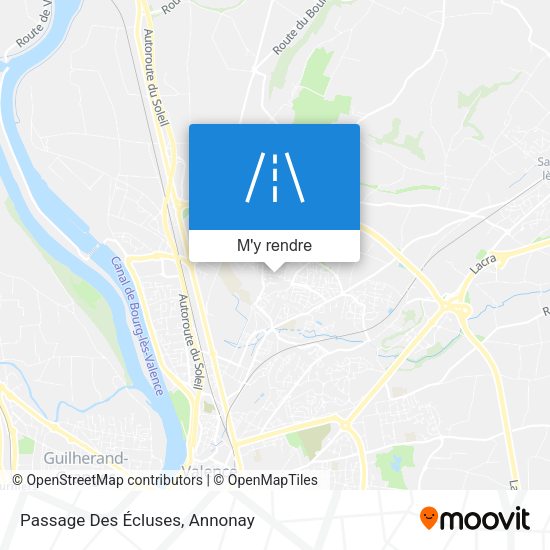 Passage Des Écluses plan