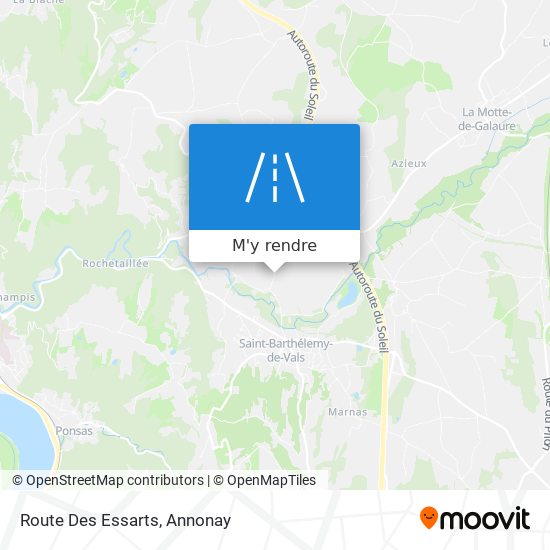 Route Des Essarts plan
