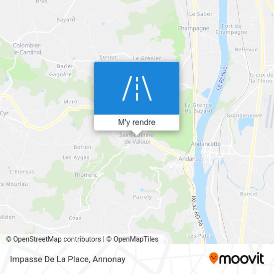 Impasse De La Place plan
