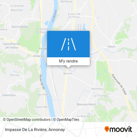 Impasse De La Rivière plan